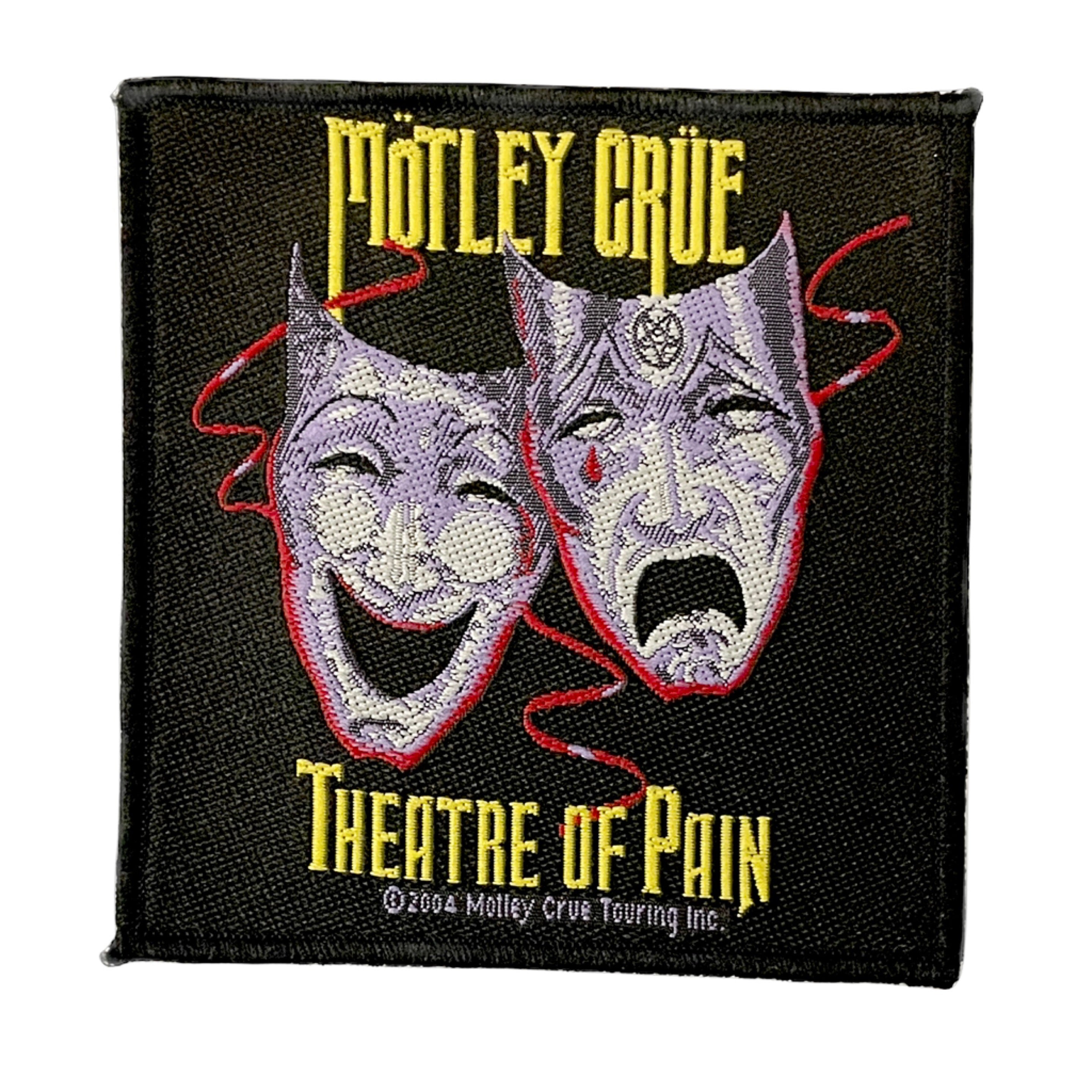 MOTLEY CRUE Theatre Of Pain Patch