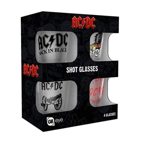 AC/DC Shot Glasses