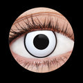 White Deranged II Contact Lenses