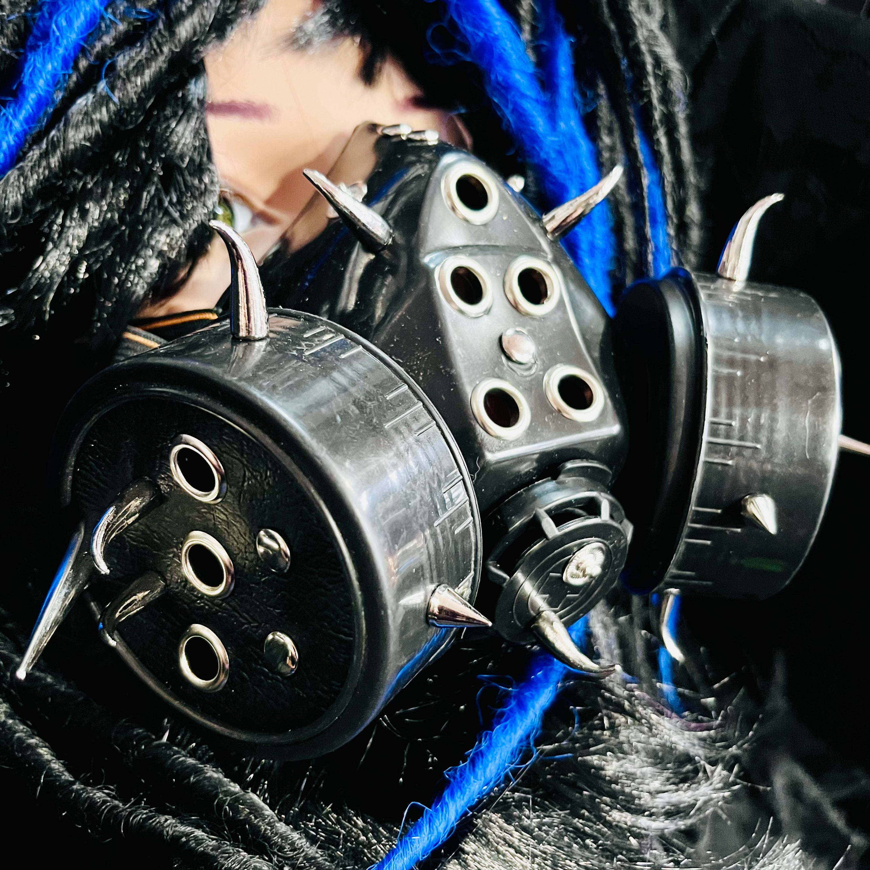 Asteroid Dread Cybergoth Gas Mask