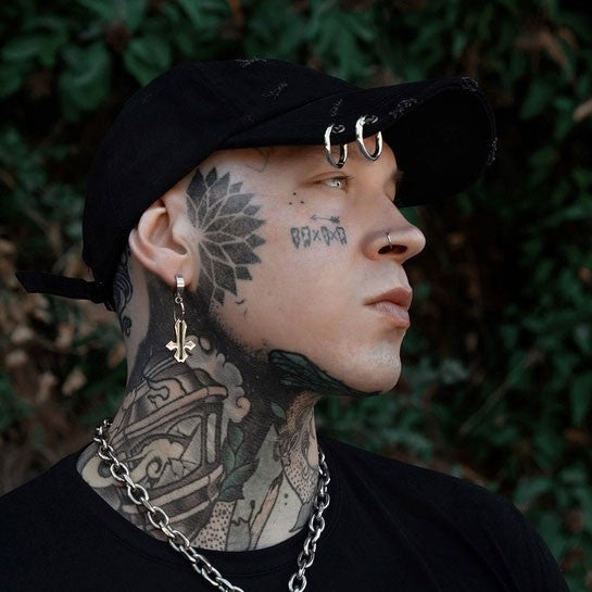 Hell Kitty Pierced Baseball Cap