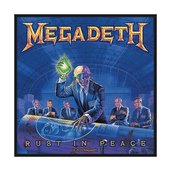 MEGADETH Rust in Peace Patch