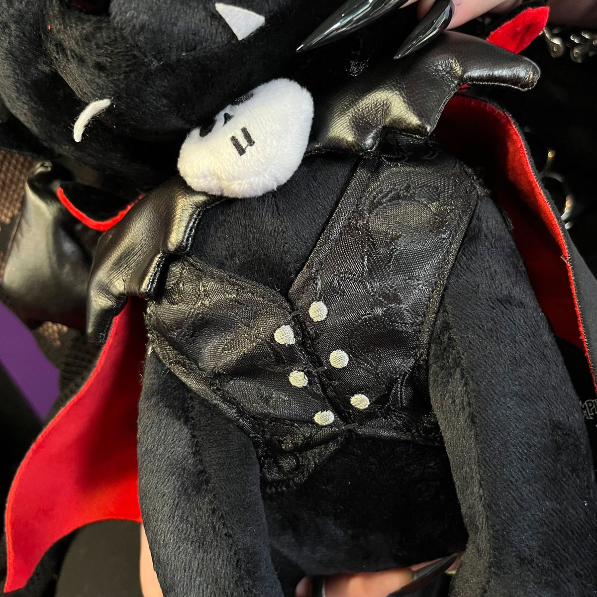 Vampire Kitty Plush Toy