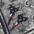 Bloody Scares Earrings - Scissors