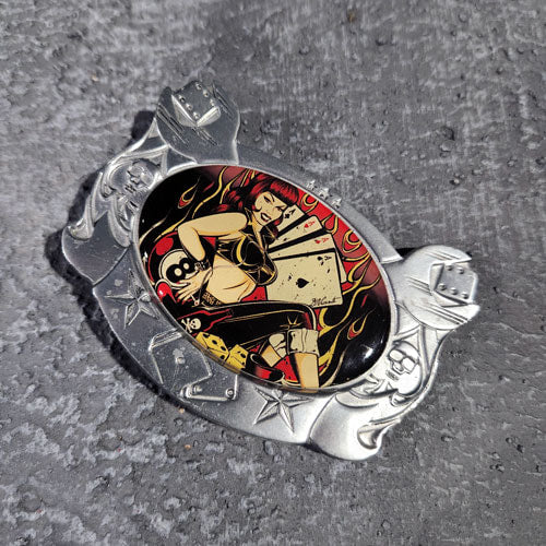 Take a Gamble Belt Buckle