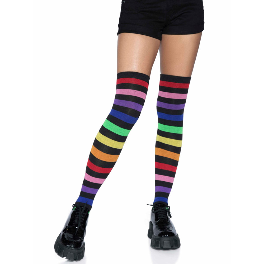 Rainbow Stripe Socks