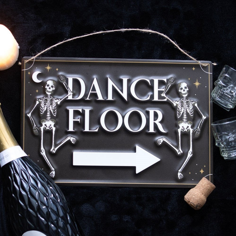 Dance Floor Tin Sign