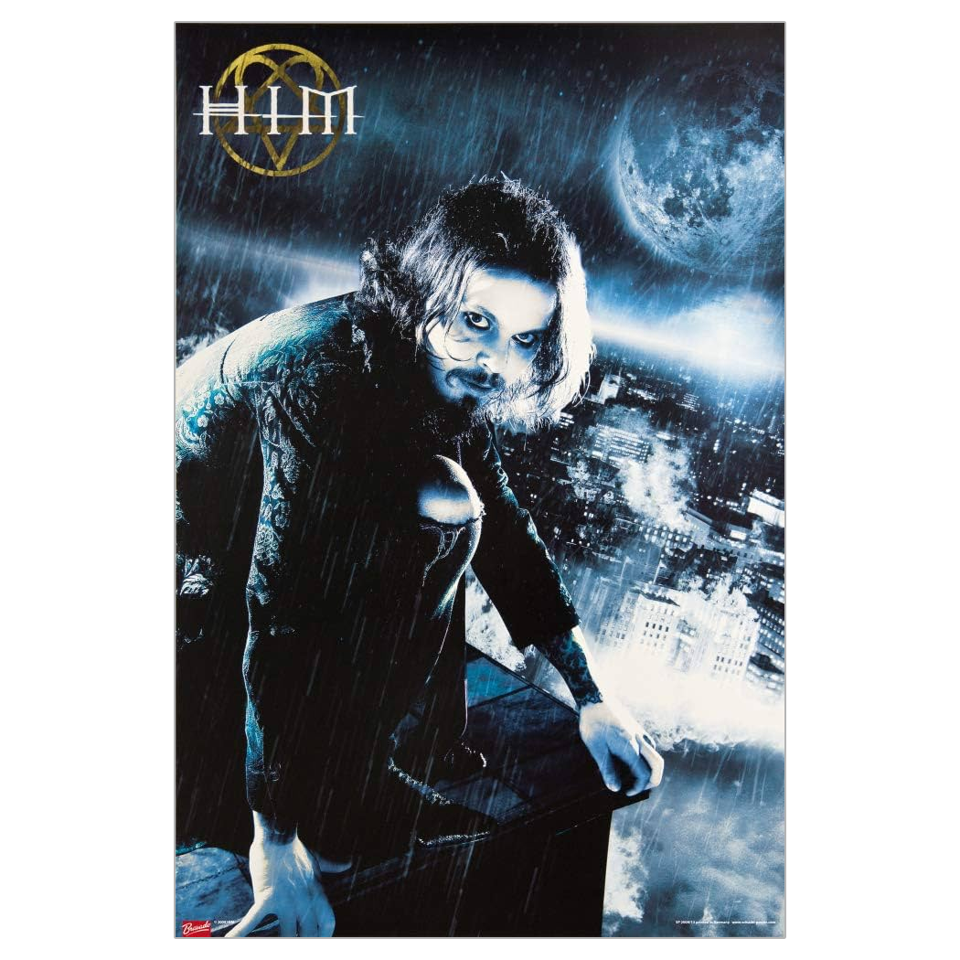 HIM Ville Valo Gargoyle Poster 035
