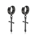 Cuff Cross Earrings