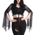 Morticia Lace Bolero