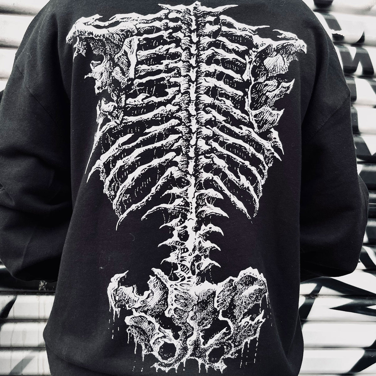 Dead Inside Skeleton Hoodie