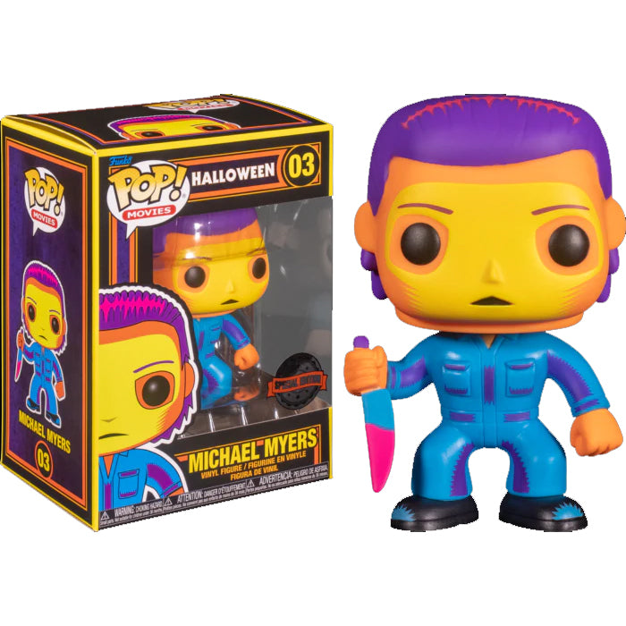 Halloween (1978) - Michael Myers Black Light Pop!