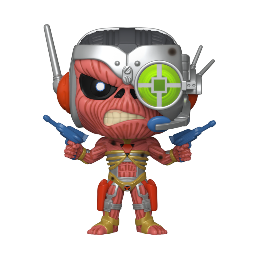 Eddie IRON MAIDEN Cyborg Somewhere in Time Pop!