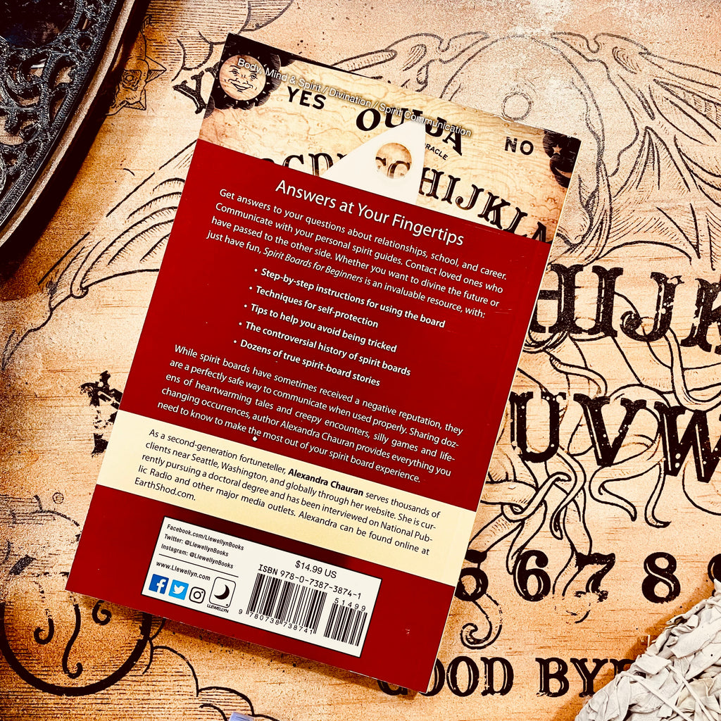 Spirit Boards For Beginners Softcover Book