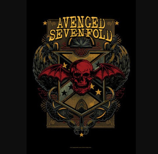 AVENGED SEVENFOLD (A7x) Wall Flag