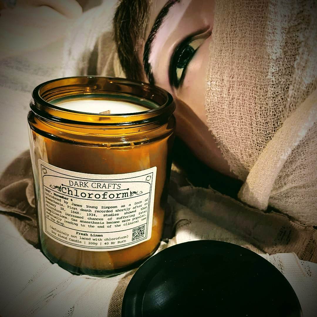 Chloroform Soy Wax Candle
