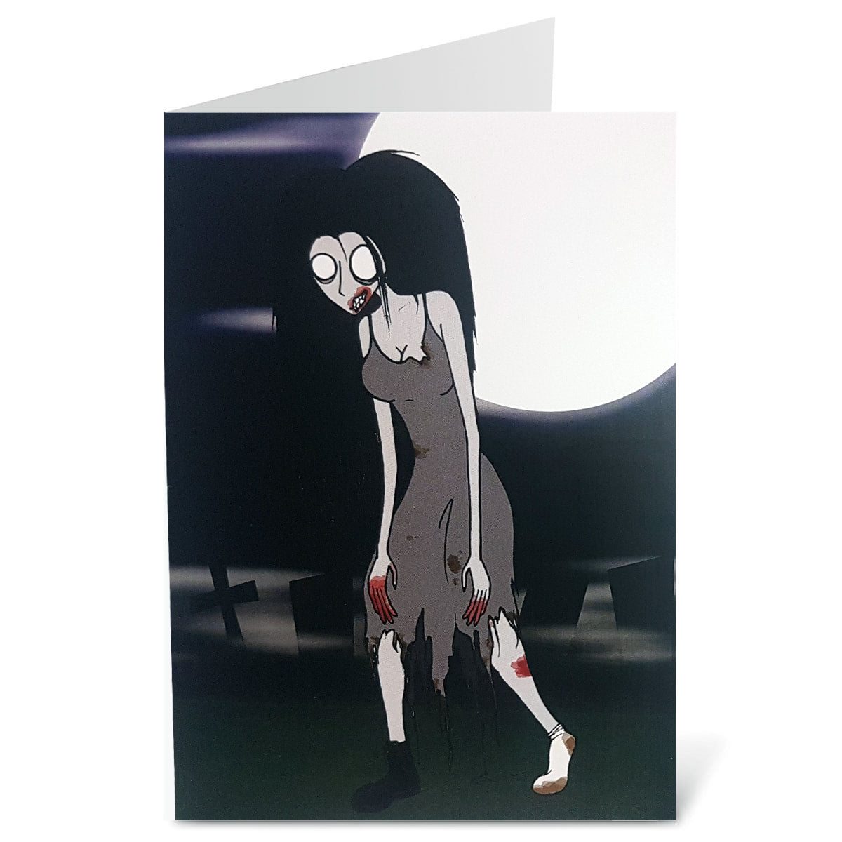 Zombie Shuffle Blank Card