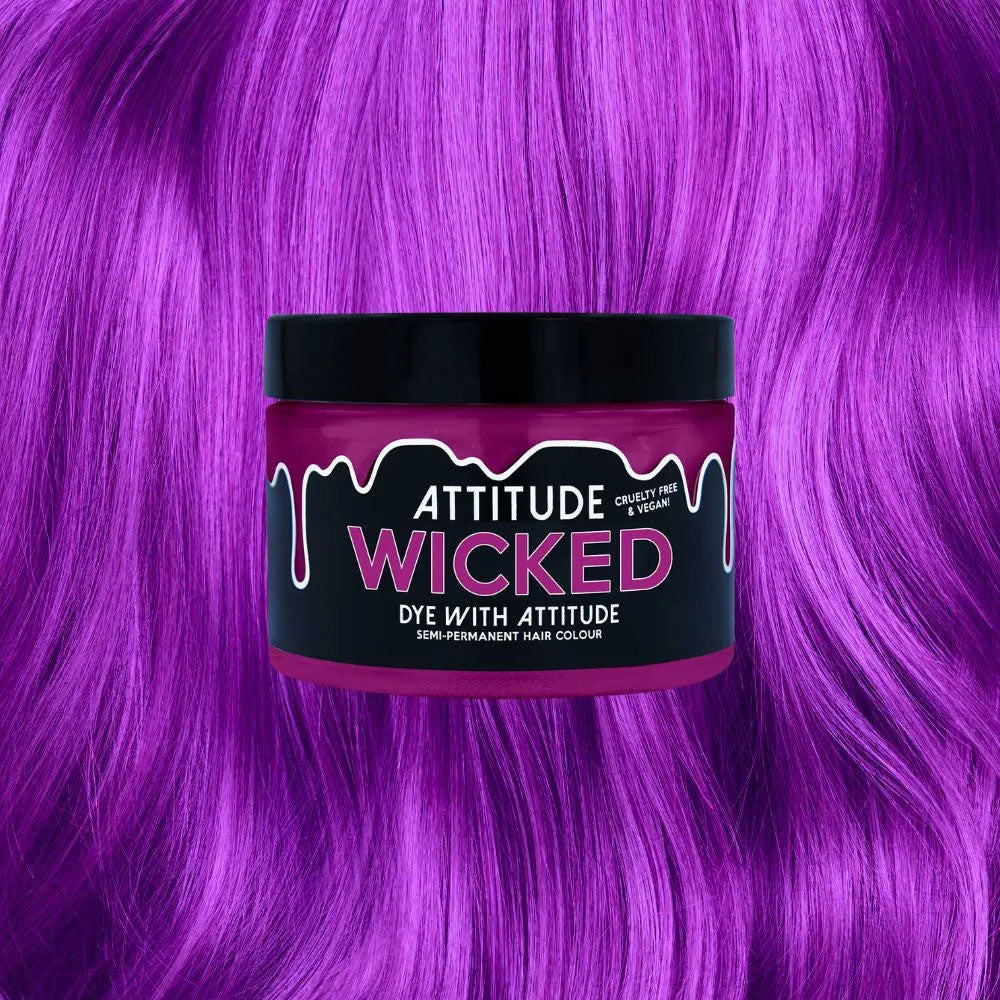 Wicked Purple Attitude Hair Dye