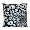 Mayhem Cushions - Infinity Skull Mono