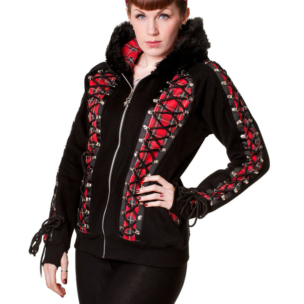 Revolt Faux Fur Hood Jacket