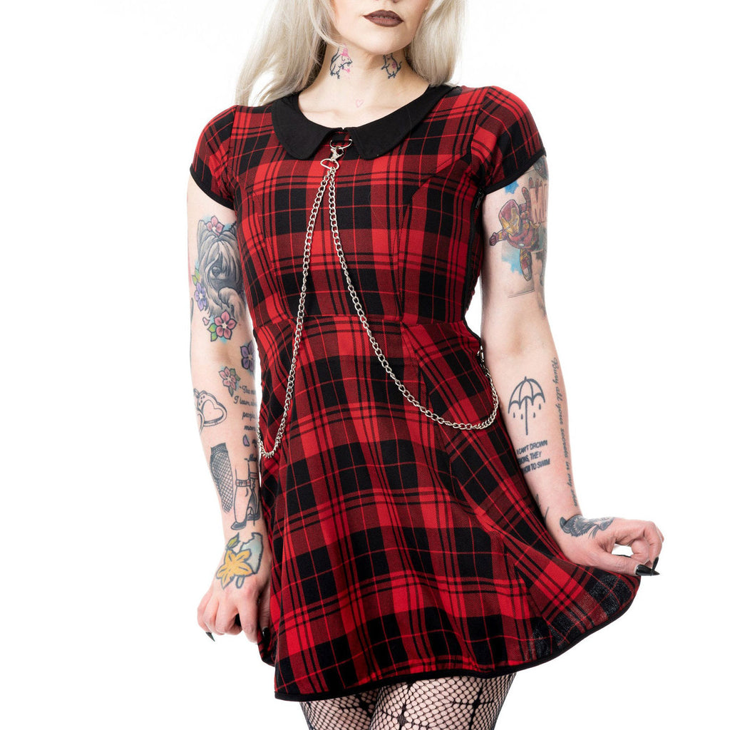 Ebbani Tartan Dress