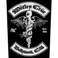 MOTLEY CRUE Hollywood Back Patch