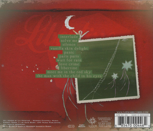 LIV KRISTINE Libertine CD Album (2012)