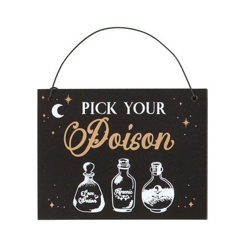 Pick Your Poison Mini Sign