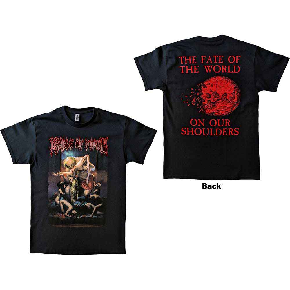CRADLE OF FILTH (COF) Existence is Futile Saturn Tee