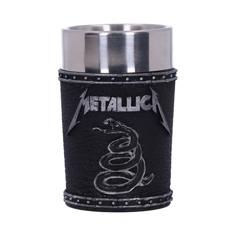 METALLICA Black Album Shot Glass