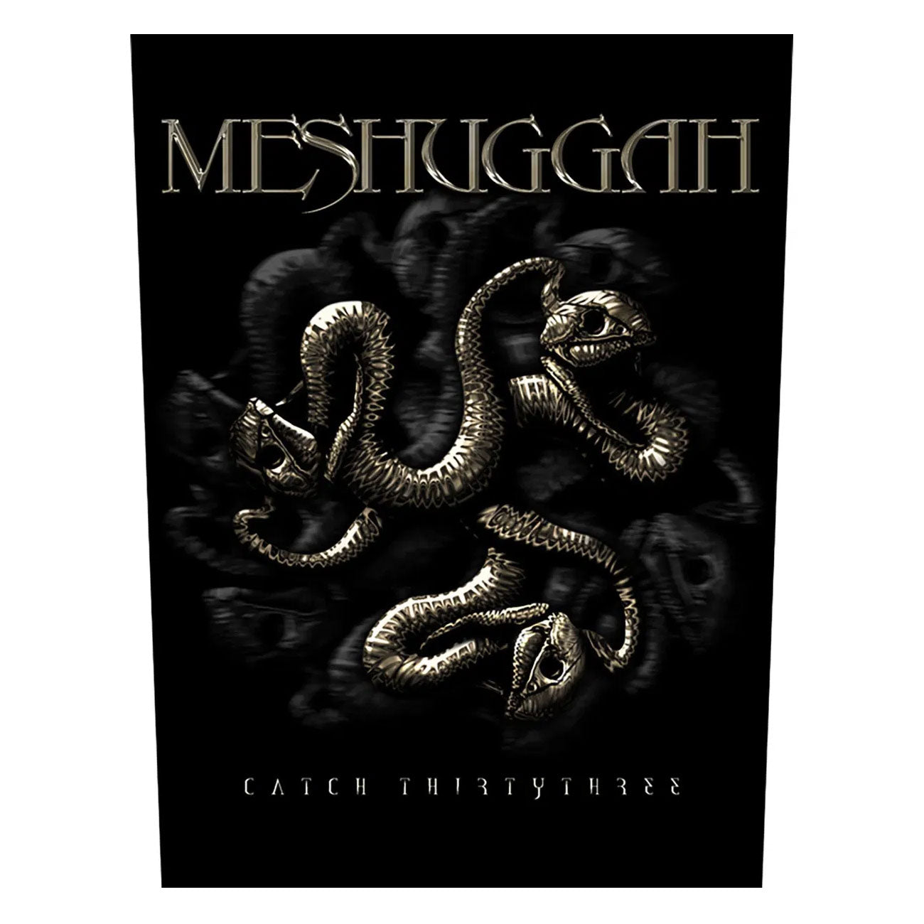 MESHUGGAH Catch 33 Back Patch