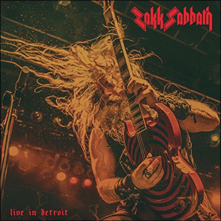 ZAKK SABBATH - Live in Detroit (2017) White Vinyl