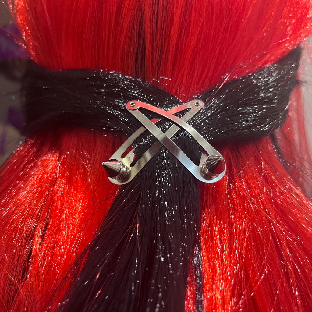 Hex Me Spike Hair Clips