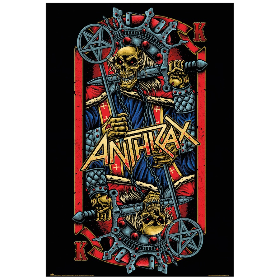 ANTHRAX Evil Kings Poster 066