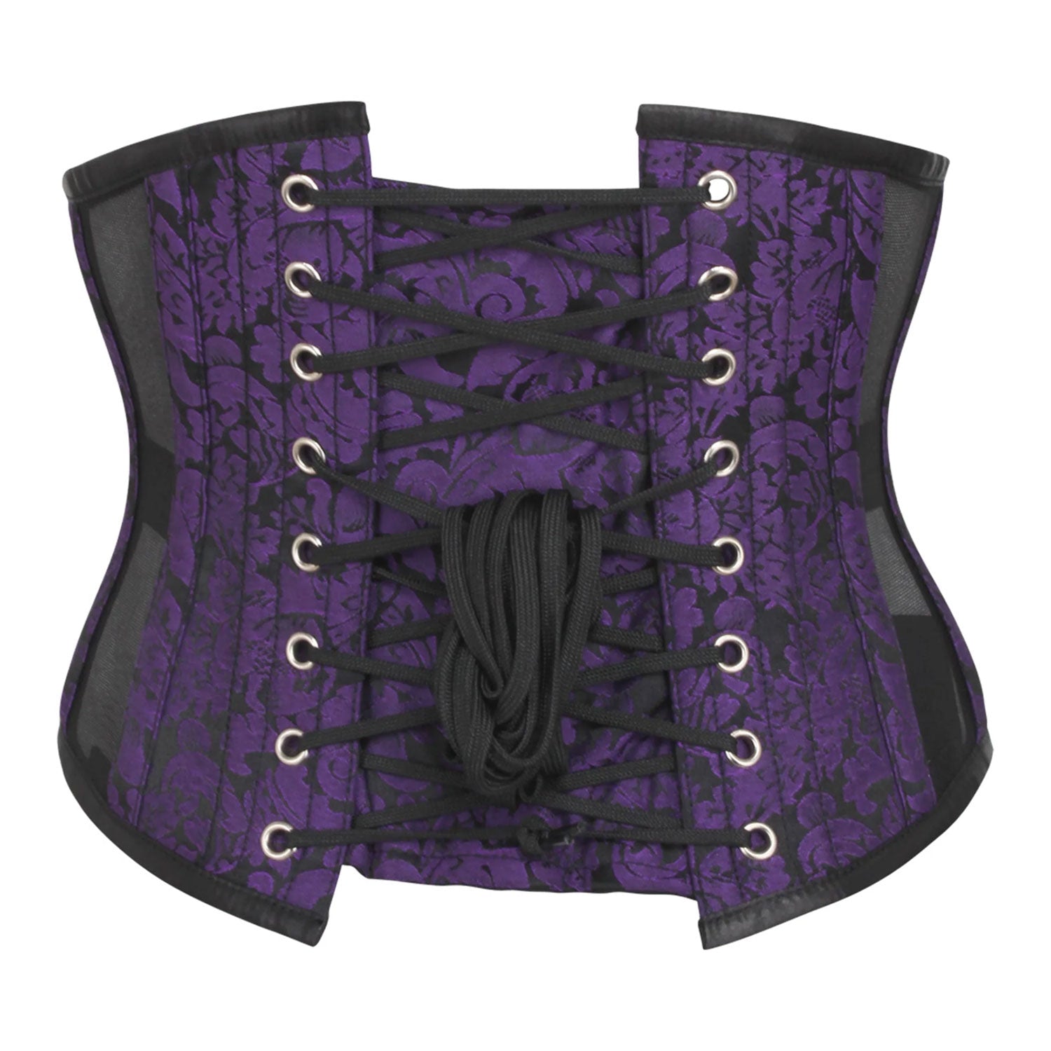 Violet Visions Underbust Mesh Corset