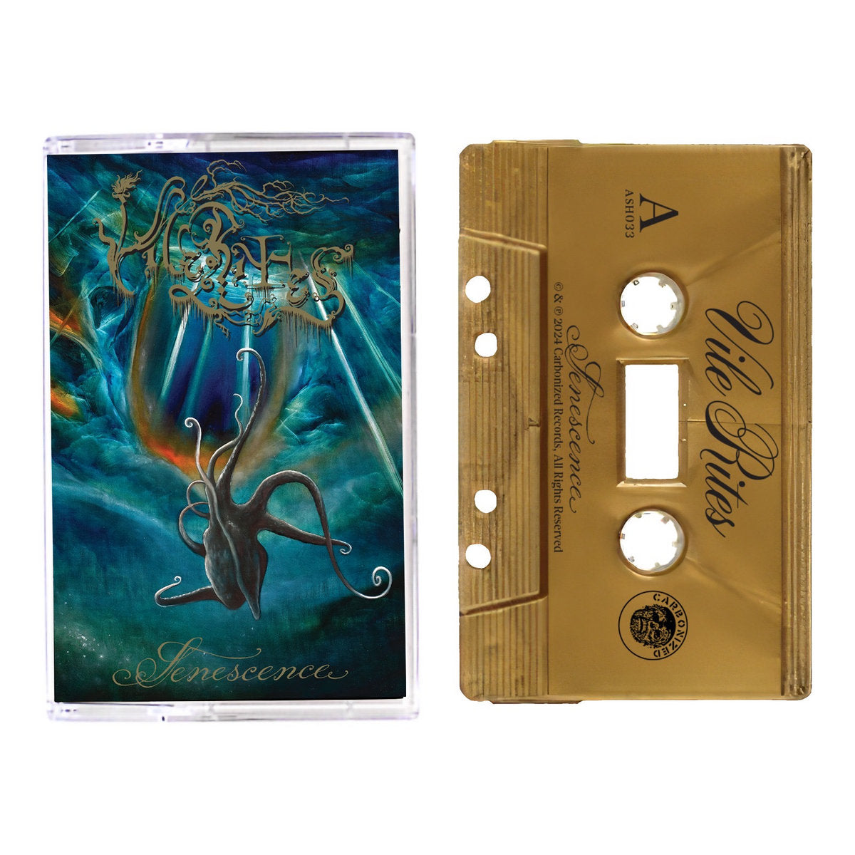 VILE RITES: Senescence Cassette (Gold)