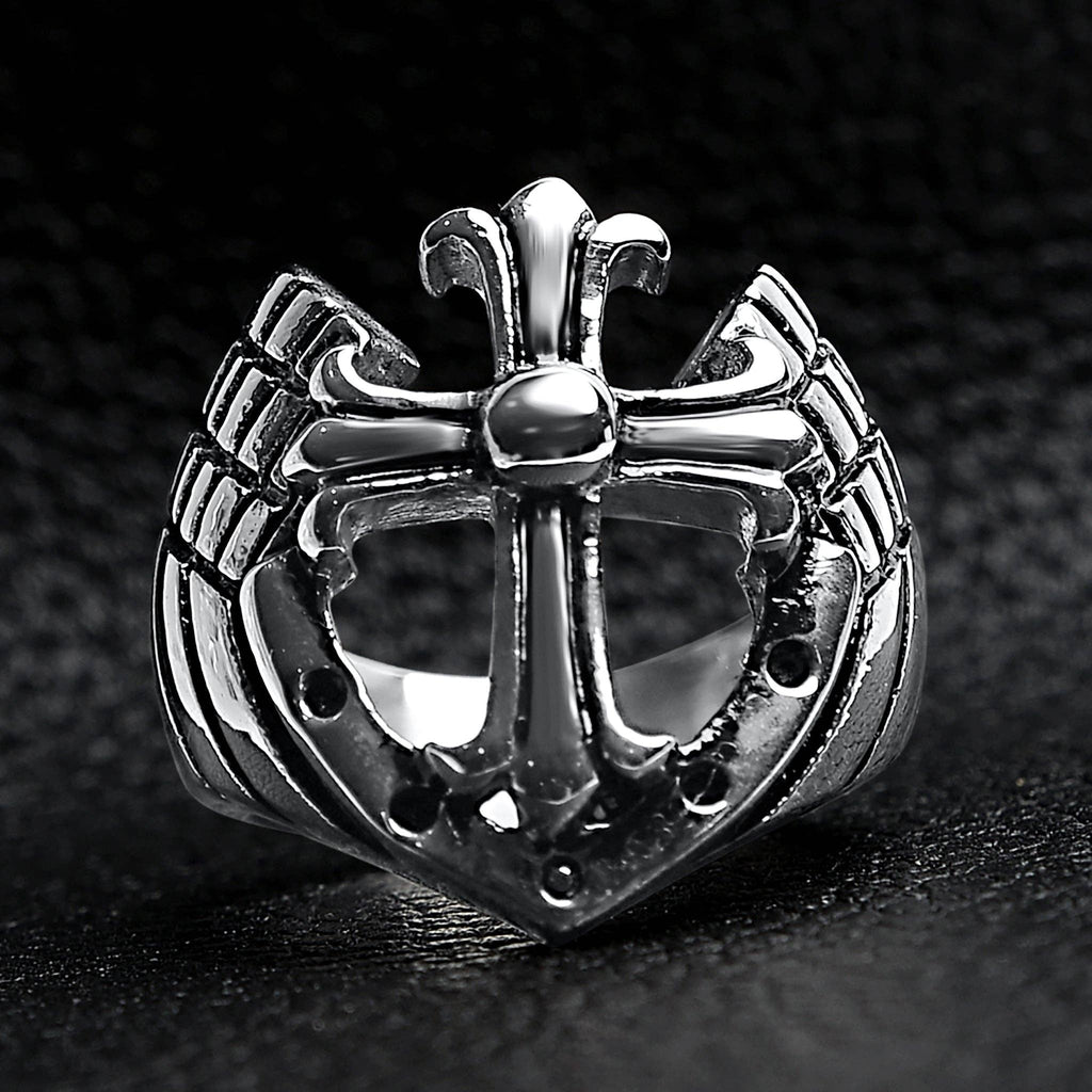 Zeal Devotion Cross Ring