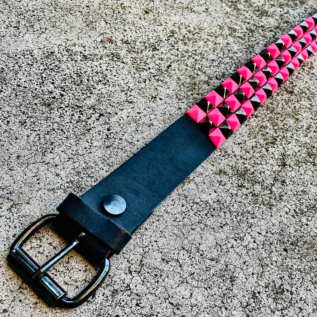 Ruckus Studded Leather Belt