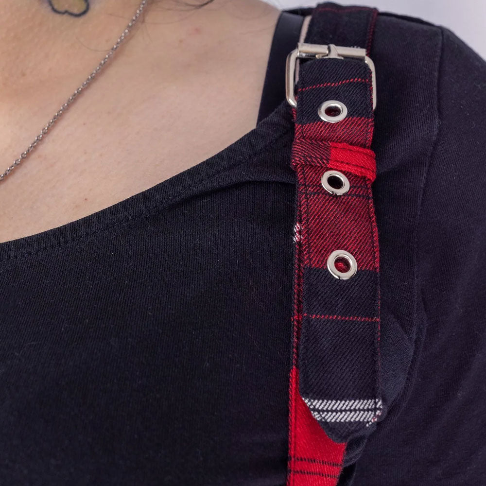 Seneca Red Tartan Full Skirt