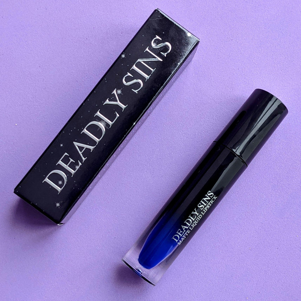 Lunar Matte Blue Liquid Lipstick
