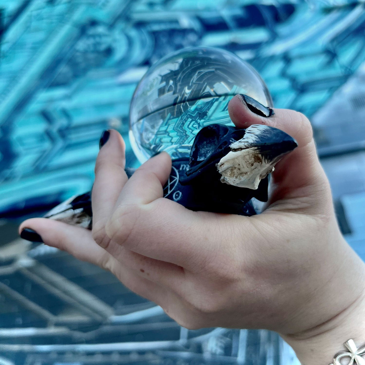 Future of the Raven Crystal Ball and Holder