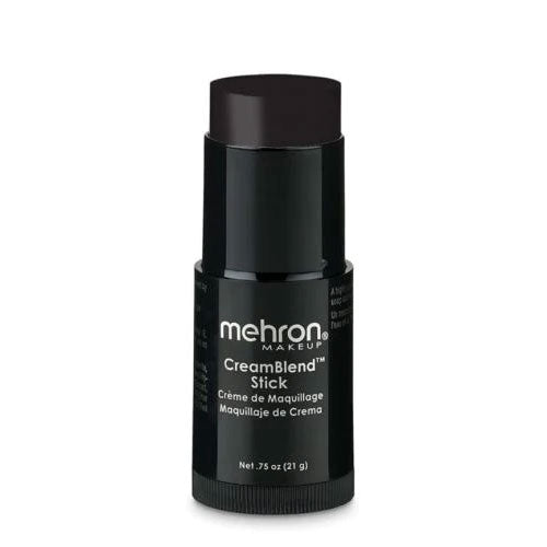 Black Makeup Greasepaint Style Cream Blender Stick