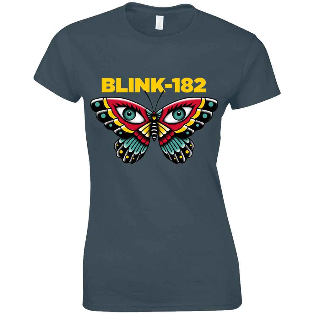 BLINK 182 Butterfly Fitted Tee