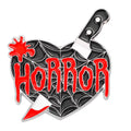 Stab My Horror Heart Enamel Pin
