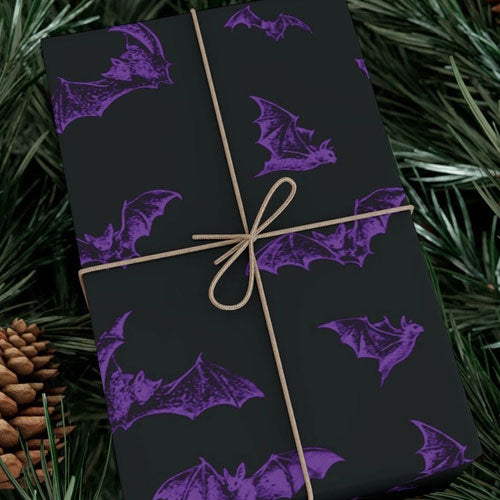 Nocturnal Bats Wrapping Paper