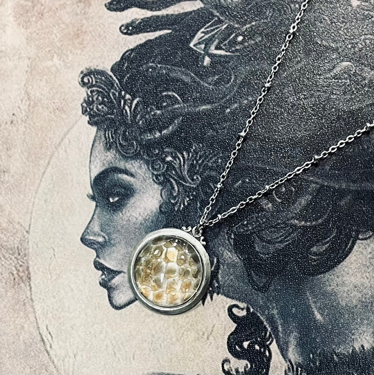 Medusa's Charm Pendant Necklace