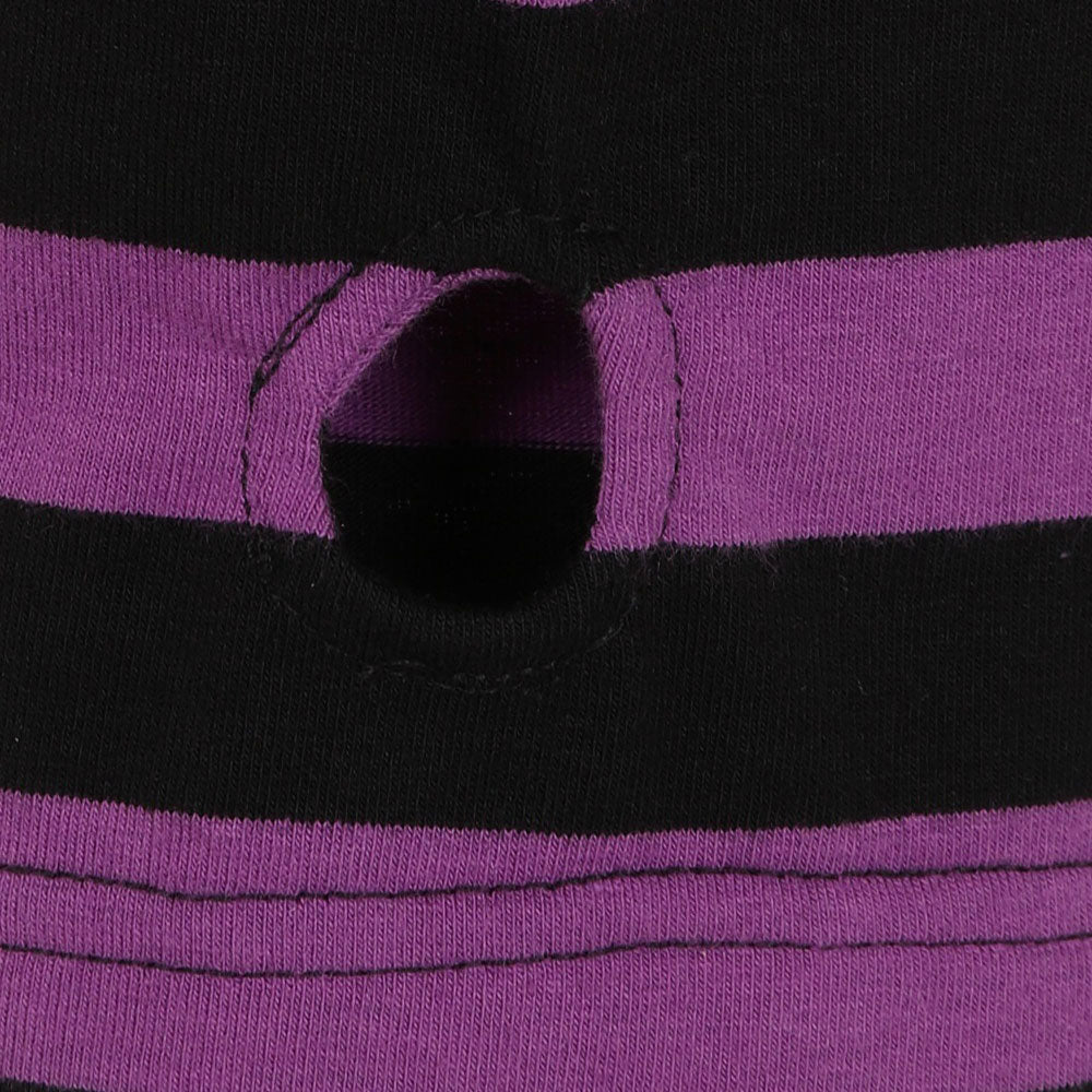 Lycoris Purple Stripe Top