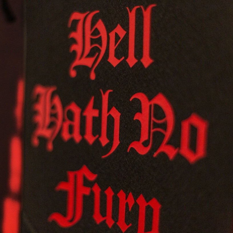 Hell Hath No Fury Wall Banner