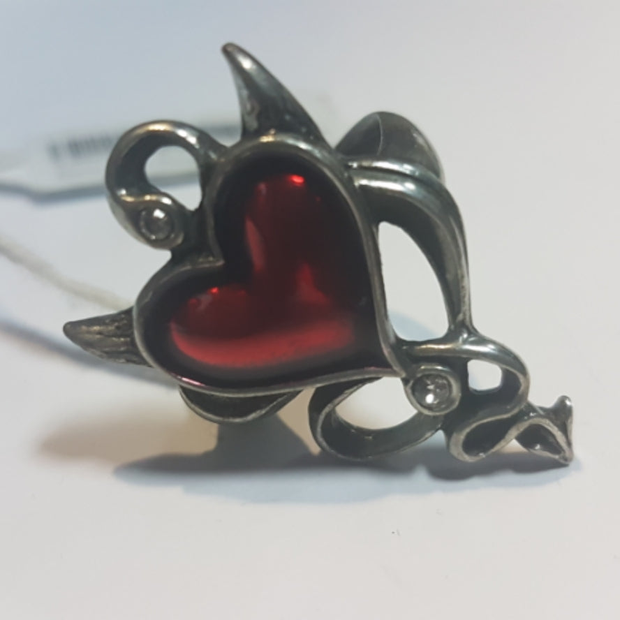 Devils Heart Ring Size T (ULFR6)