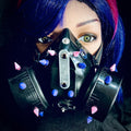 Pastel Ring Cybergoth Gas Mask